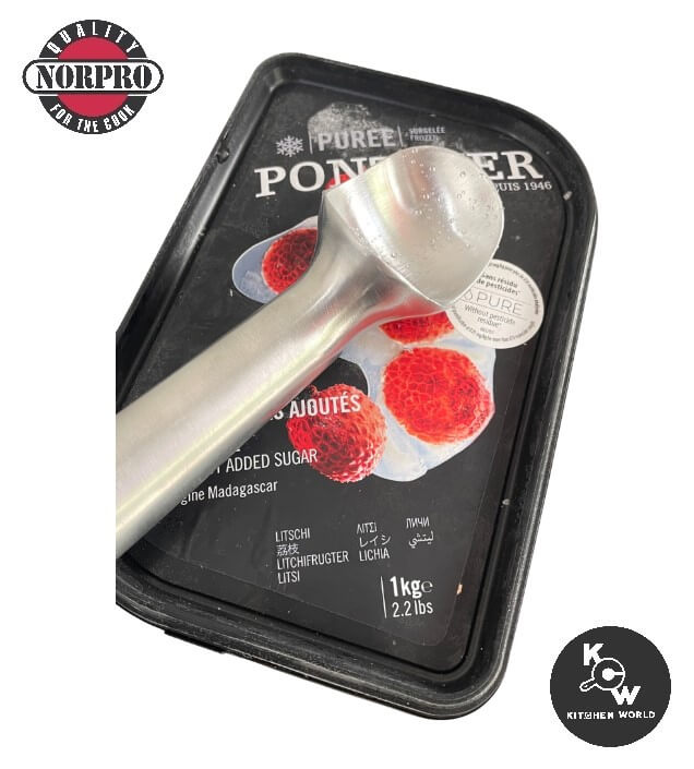 ที่ตักไอศกรีมอควาอลูมิเนียมหล่อวงรี Norpro 687 ขนาด 23 ซม.